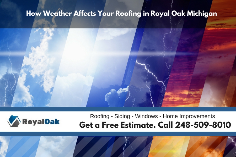 How Weather Affects Your Roofing in Royal Oak Michigan
