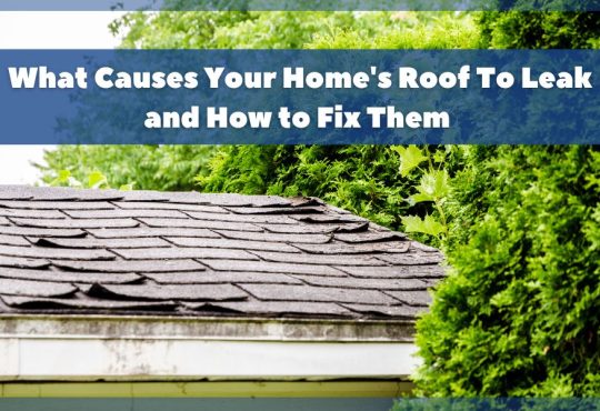 What Causes Your Home's Roof To Leak and How to Fix Them
