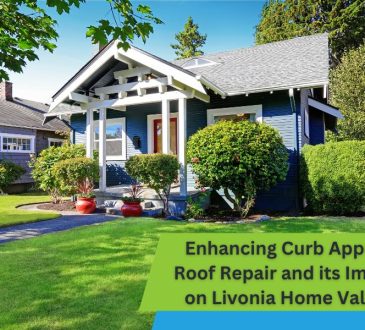 Enhancing Curb Appeal: Roof Repair and its Impact on Livonia Home Values